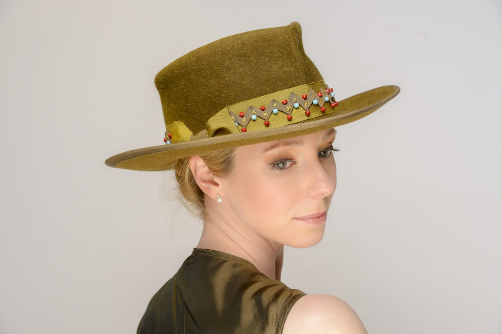 Lifting the hat box lid to reveal a new millinery website!