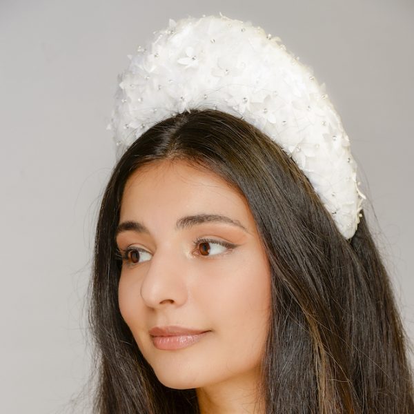 Selina Couture Bridal Crown - right view
