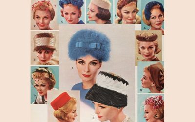 Exploring some of the millinery trends of the 1960s