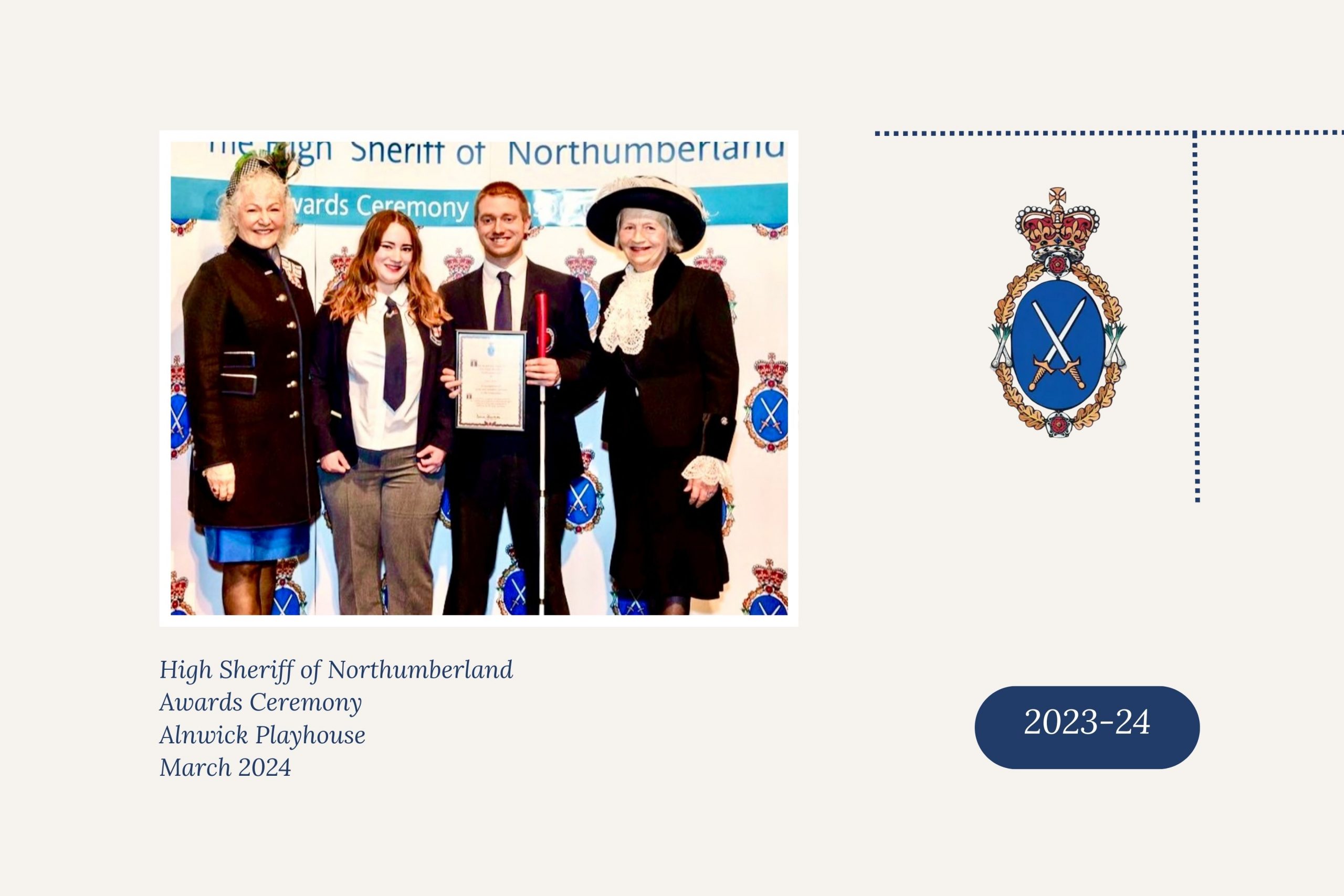 High Sheriff's Awards ceremony March 2024
