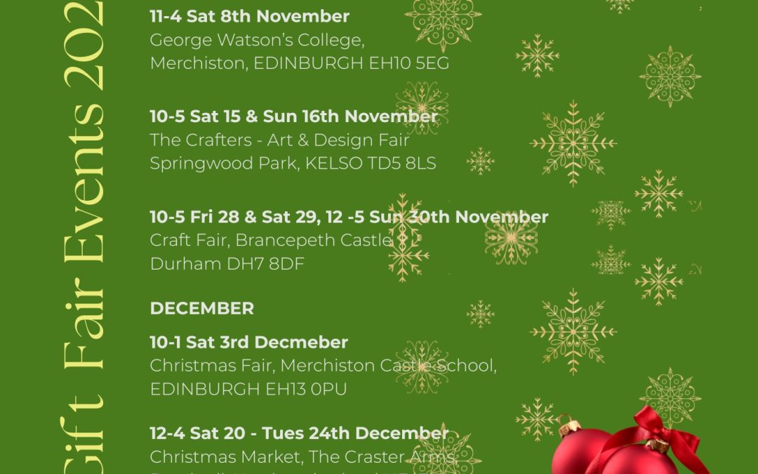 Autumn Winter 2025 Christmas events